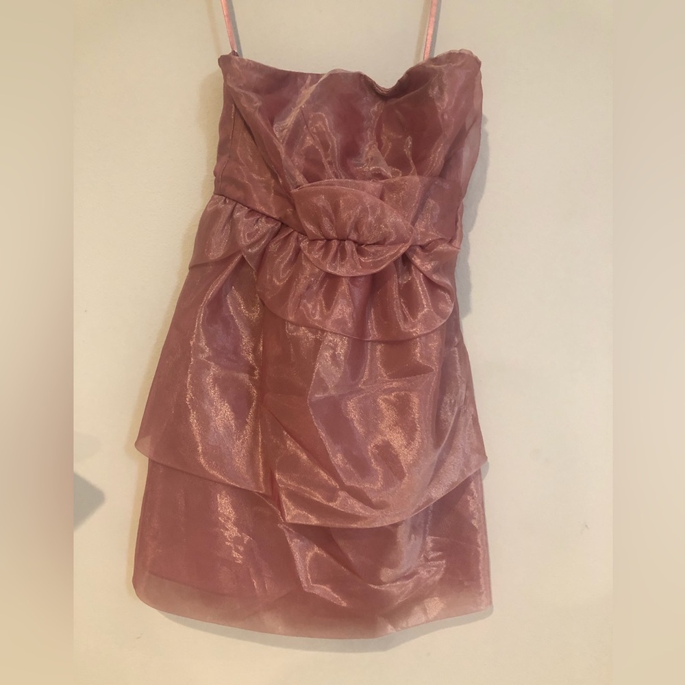 The Limited size 4 purple Strapless dress